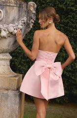 Abbey Mini Dress - Blush Dress XS Babyboo Fashion Premium Exclusive Design