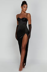 Alora Maxi Dress - Black Dress Babyboo Fashion Premium Exclusive Design