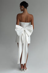 Barbara Mini Dress - Ivory Dress Babyboo Fashion Premium Exclusive Design