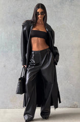 Bridget Trench Coat - Black Jacket Babyboo Fashion Premium Exclusive Design