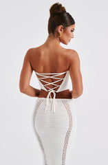 Carly Corset - White Tops Babyboo Fashion Premium Exclusive Design