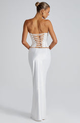 Constance Corset - Ivory Tops Babyboo Fashion Premium Exclusive Design