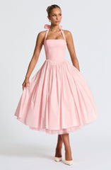 Cressida Midi Dress - Blush Dress XS Babyboo Fashion Premium Exclusive Design