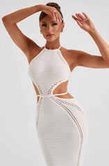 Delia Maxi Dress - White Dress Babyboo Fashion Premium Exclusive Design