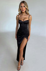 Despina Maxi Dress - Black Babyboo Fashion Premium Exclusive Design