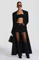 Edna Mini Skirt - Black Skirt Babyboo Fashion Premium Exclusive Design
