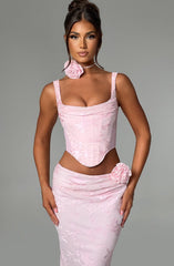 Elizabeth Corset - Blush Tops Babyboo Fashion Premium Exclusive Design