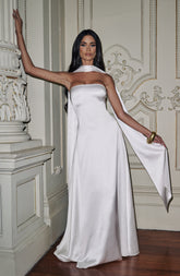 Morven Maxi Dress - Ivory Dress Babyboo Fashion Premium Exclusive Design