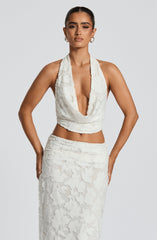 Myra Top - Ivory Top Babyboo Fashion Premium Exclusive Design