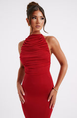 Nala Maxi Dress - Red Dress Babyboo Fashion Premium Exclusive Design