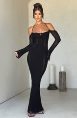 Samariah Maxi Dress - Black Dress Babyboo Fashion Premium Exclusive Design