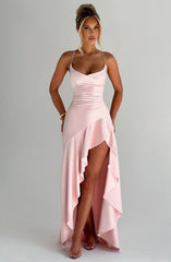 Samira Maxi Dress - Blush Dress Babyboo Fashion Premium Exclusive Design