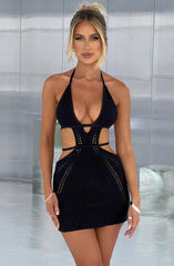 Selena Mini Dress - Black Babyboo Fashion Premium Exclusive Design