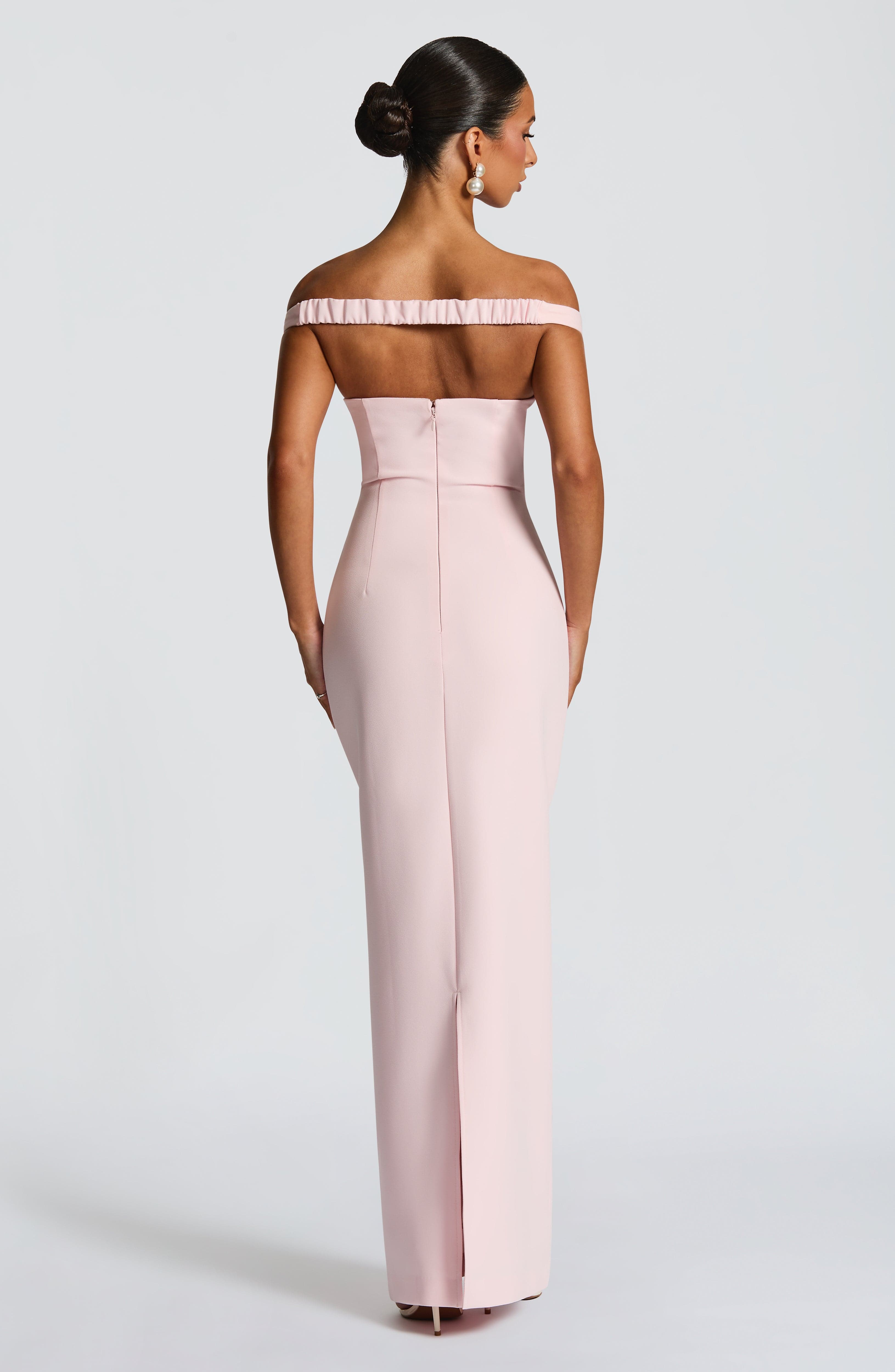 Abigail Maxi Dress - Blush Dress Babyboo Fashion Premium Exclusive Design