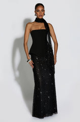 Allaire Maxi Skirt - Black Skirt Babyboo Fashion Premium Exclusive Design