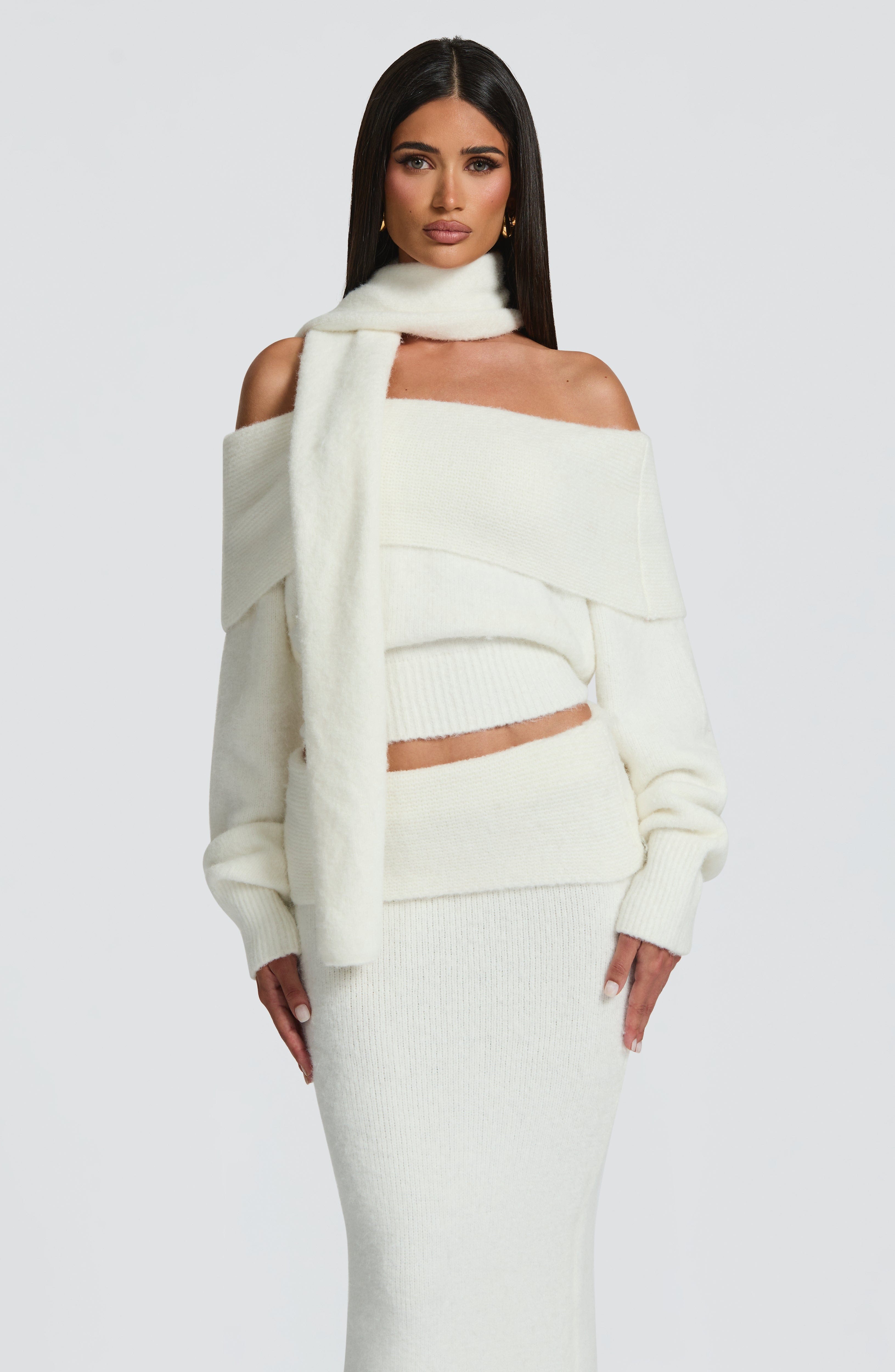 Andie Top - Ivory Tops Babyboo Fashion Premium Exclusive Design