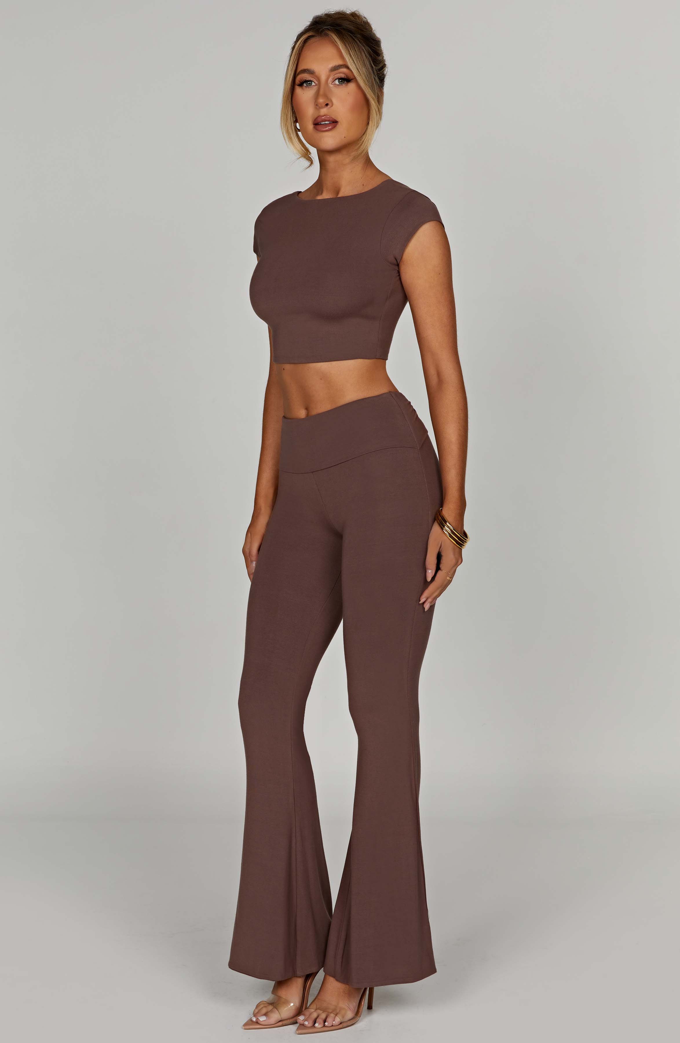 Anika Top - Chocolate Tops Babyboo Fashion Premium Exclusive Design