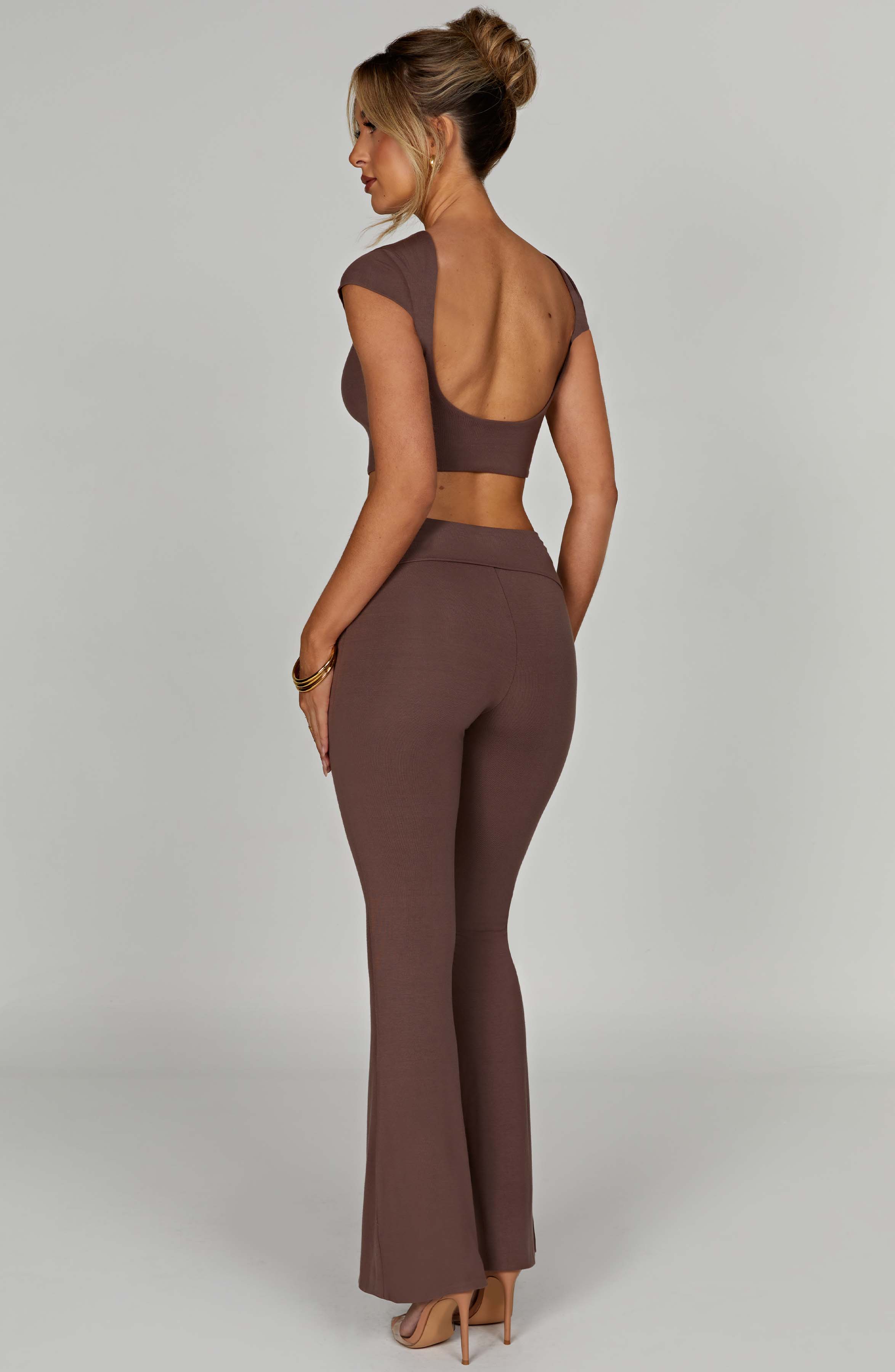 Anika Top - Chocolate Tops Babyboo Fashion Premium Exclusive Design