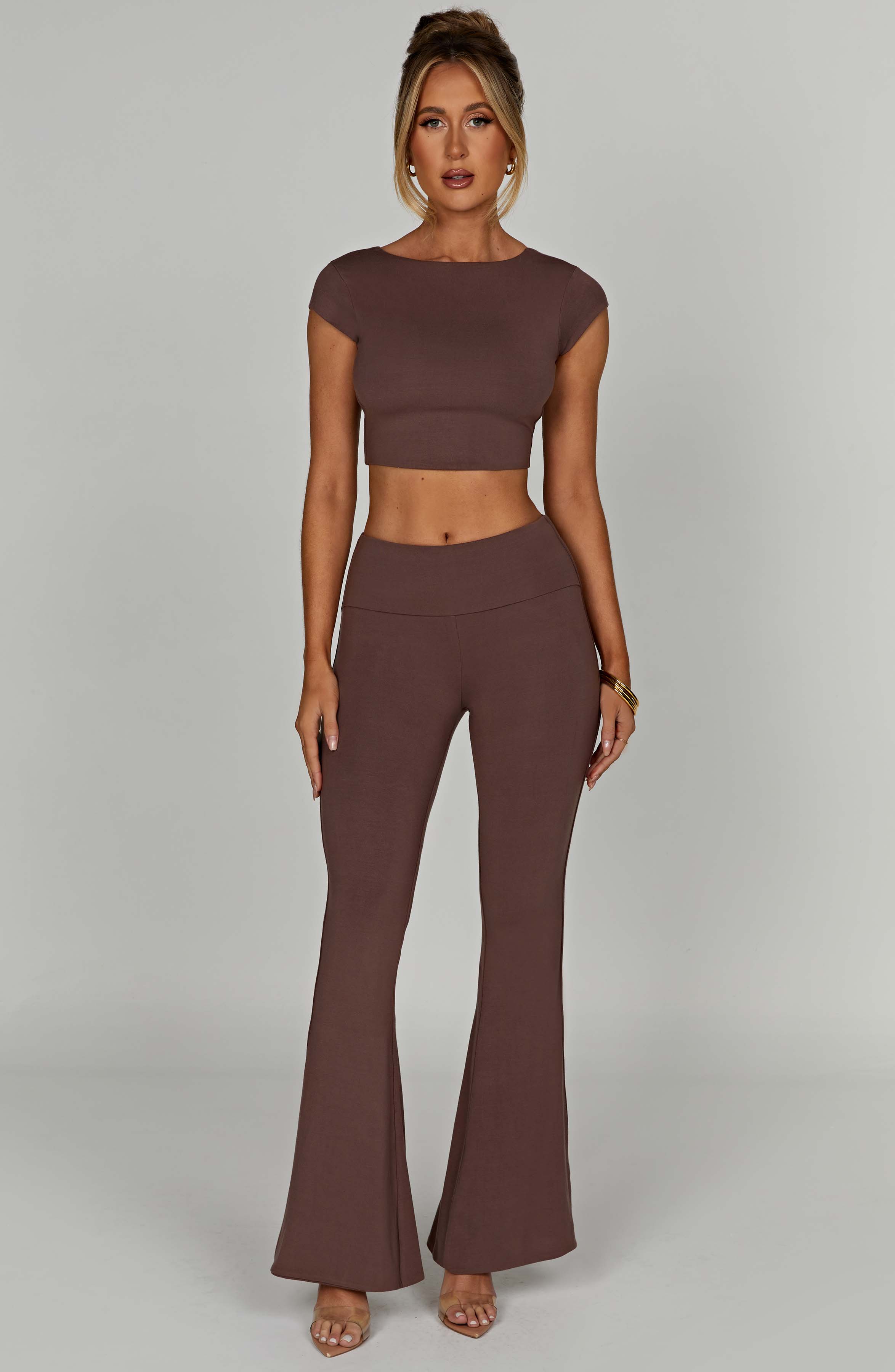 Anika Top - Chocolate Tops Babyboo Fashion Premium Exclusive Design