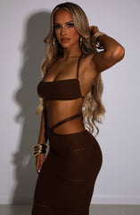 Aubery Top - Chocolate Babyboo Fashion Premium Exclusive Design