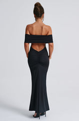 Belinda Maxi Dress - Black Dress Babyboo Fashion Premium Exclusive Design