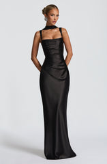 Calanthe Maxi Dress - Black Dress Babyboo Fashion Premium Exclusive Design