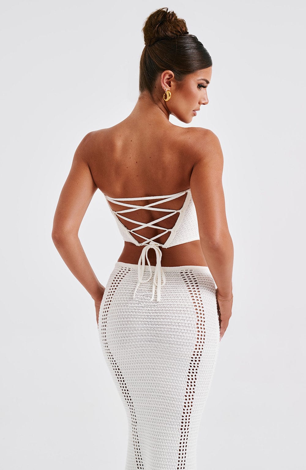 Carly Corset - White Tops Babyboo Fashion Premium Exclusive Design