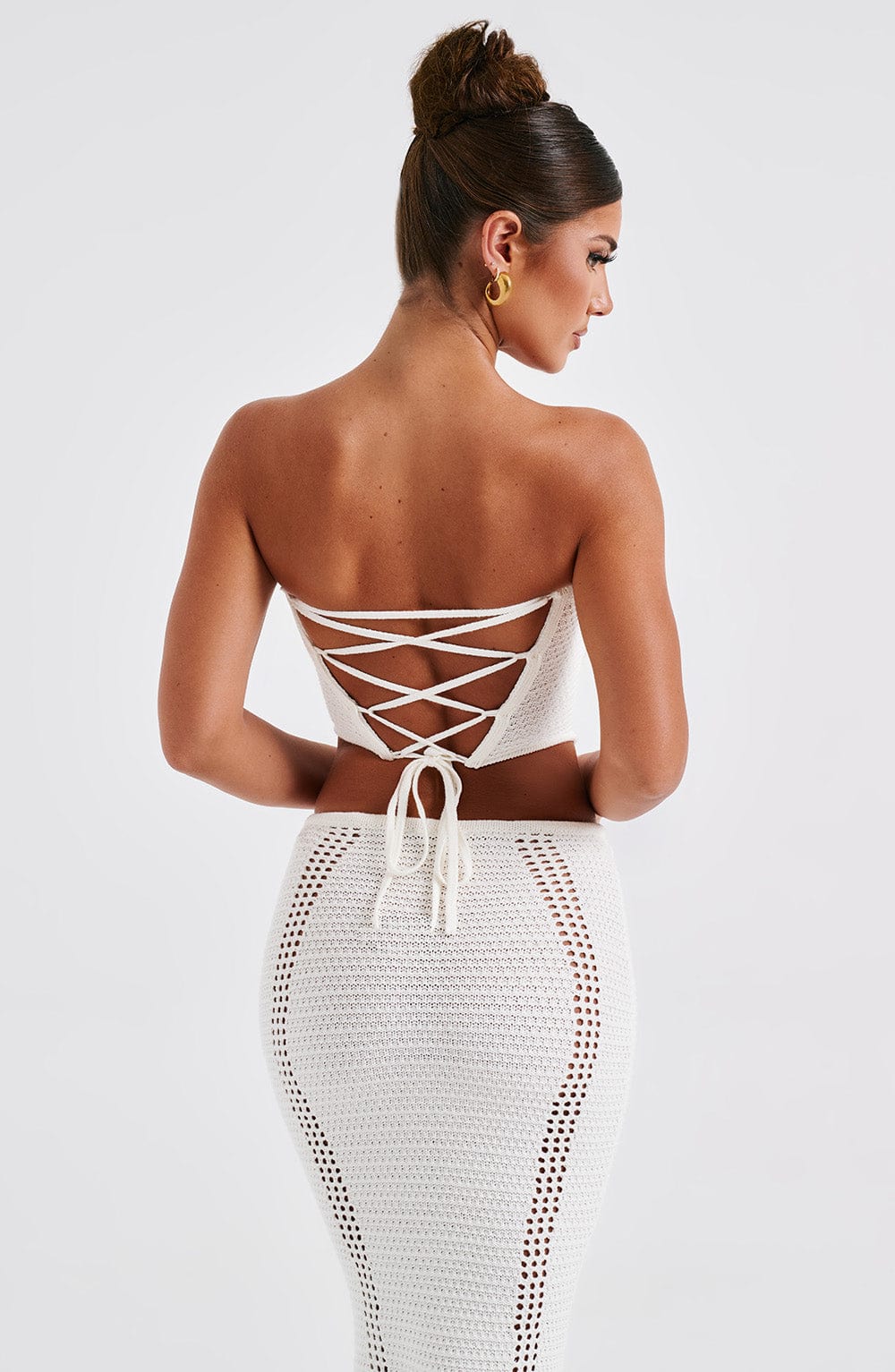 Carly Corset - White Tops Babyboo Fashion Premium Exclusive Design