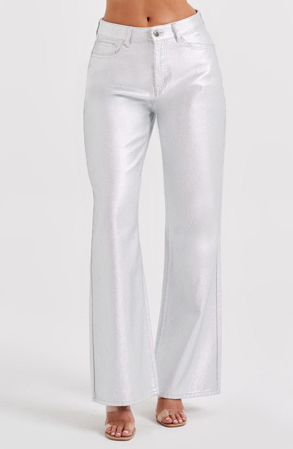 Cassidy Pant - Silver Pants Babyboo Fashion Premium Exclusive Design