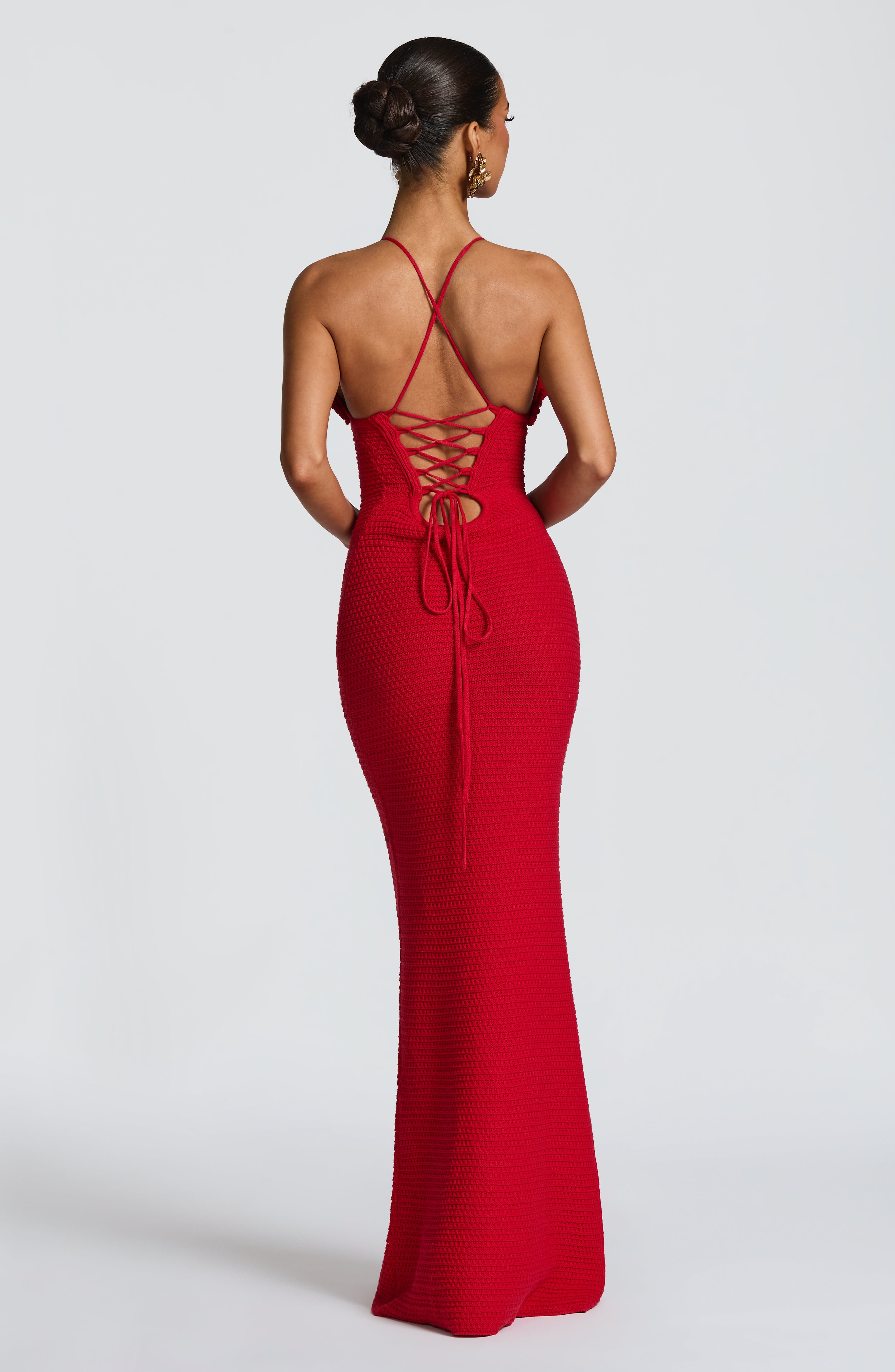 Celaena Maxi Dress - Red Dress Babyboo Fashion Premium Exclusive Design