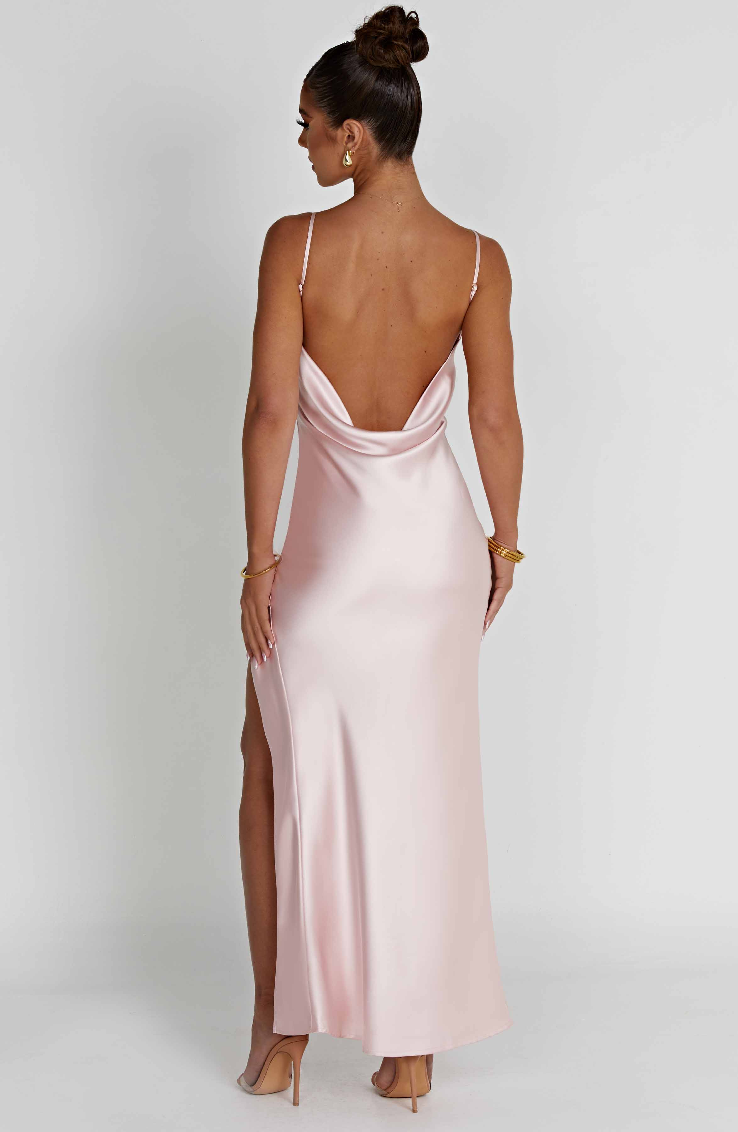 Celestina Maxi Dress - Blush Dress Babyboo Fashion Premium Exclusive Design