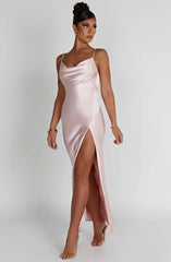 Celestina Maxi Dress - Blush Dress Babyboo Fashion Premium Exclusive Design