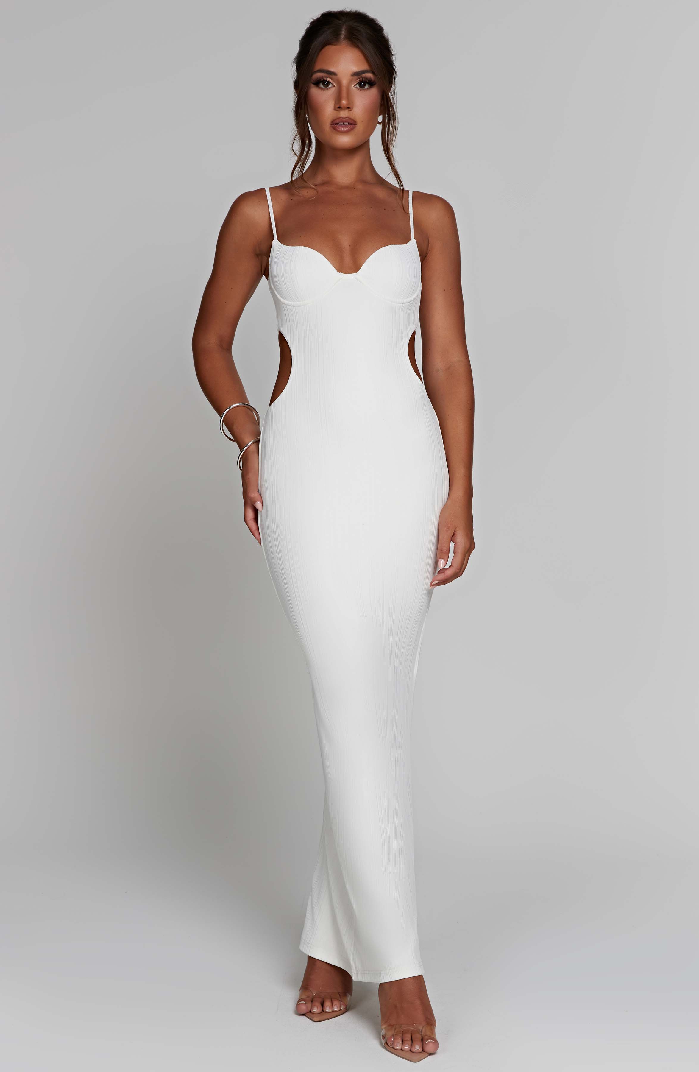Celine Maxi Dress - White Dress Babyboo Fashion Premium Exclusive Design