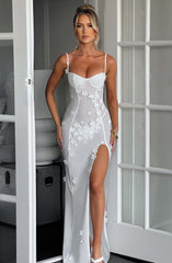 Dalary Maxi Dress - Ivory Dress XS Babyboo Fashion Premium Exclusive Design