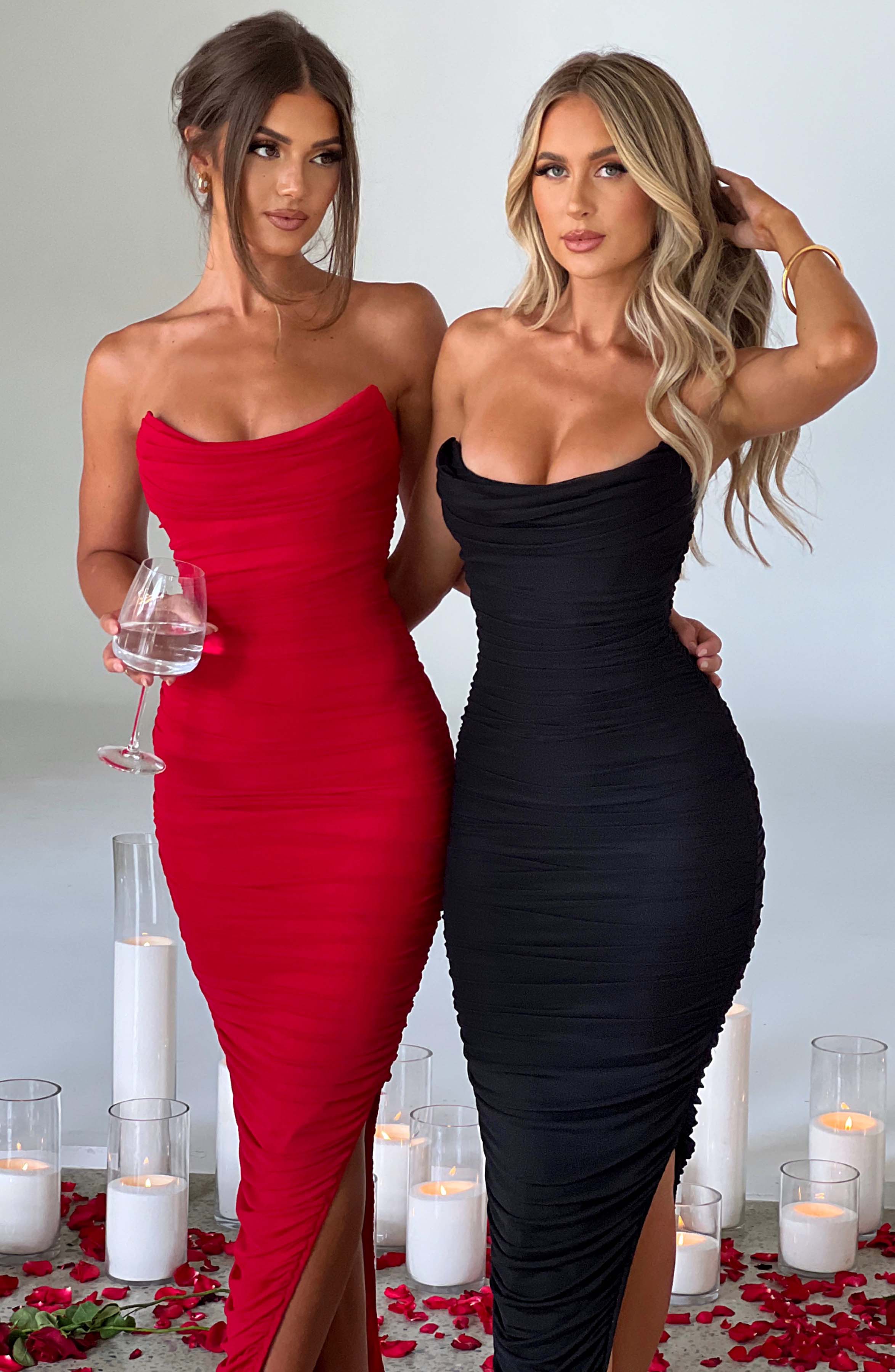 Demi Maxi Dress - Black Dress Babyboo Fashion Premium Exclusive Design