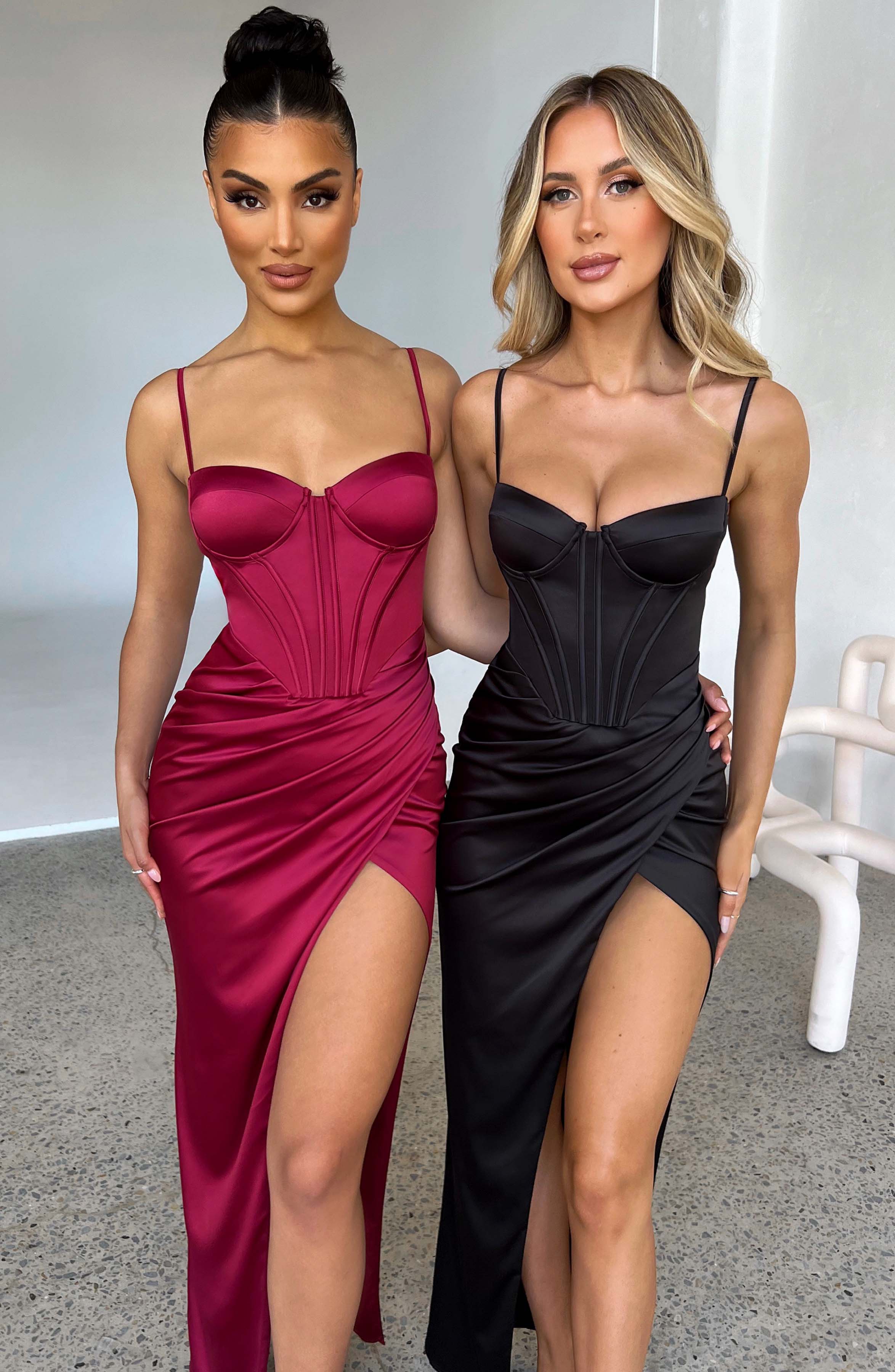 Despina Maxi Dress - Black Babyboo Fashion Premium Exclusive Design