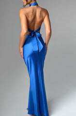 Dimitra Maxi Dress - Blue Dress Babyboo Fashion Premium Exclusive Design