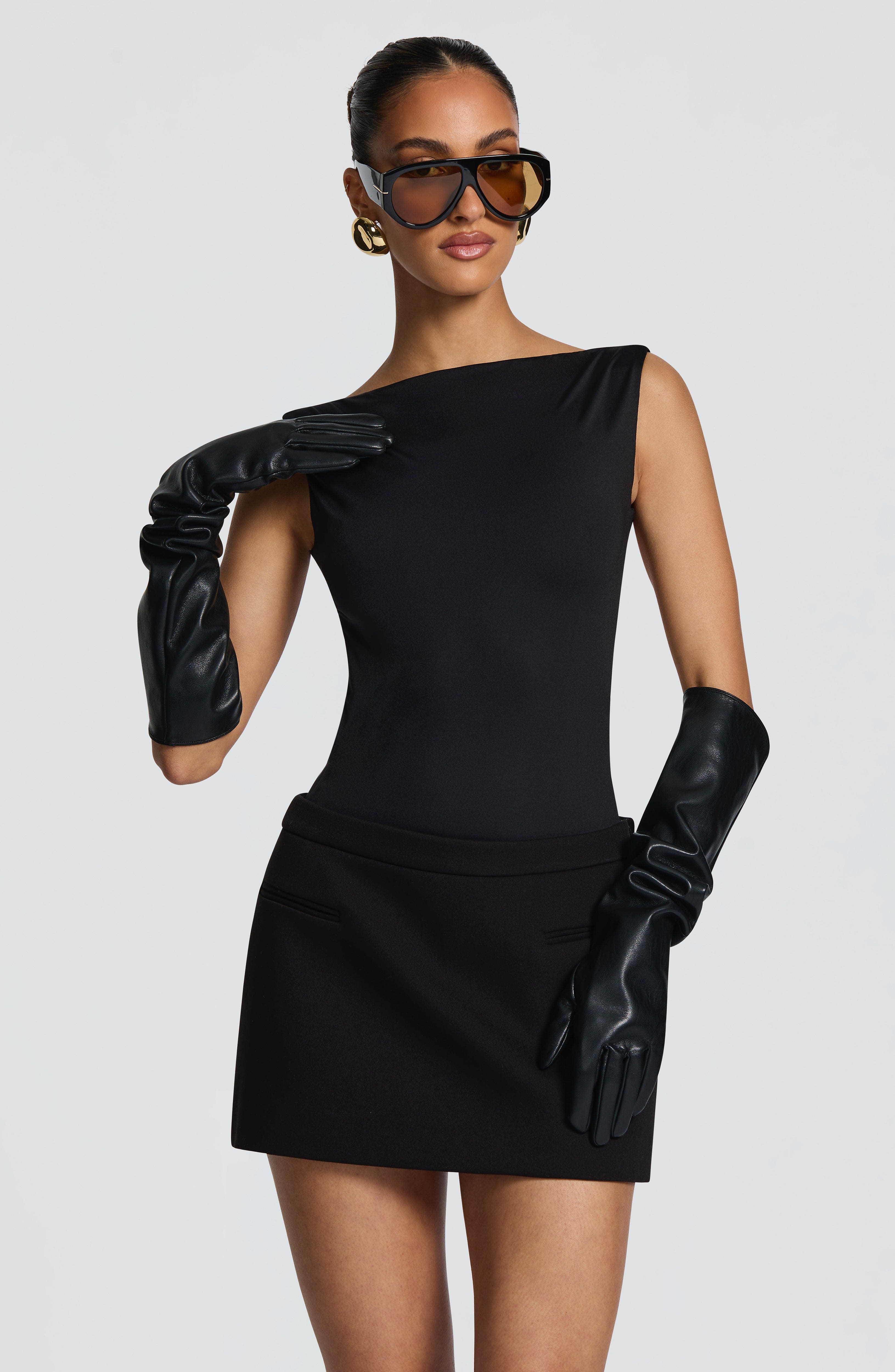 Edna Mini Skirt - Black Skirt Babyboo Fashion Premium Exclusive Design