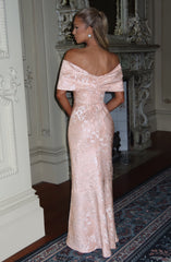 Emberly Maxi Dress - Soft Peach Dress Babyboo Fashion Premium Exclusive Design