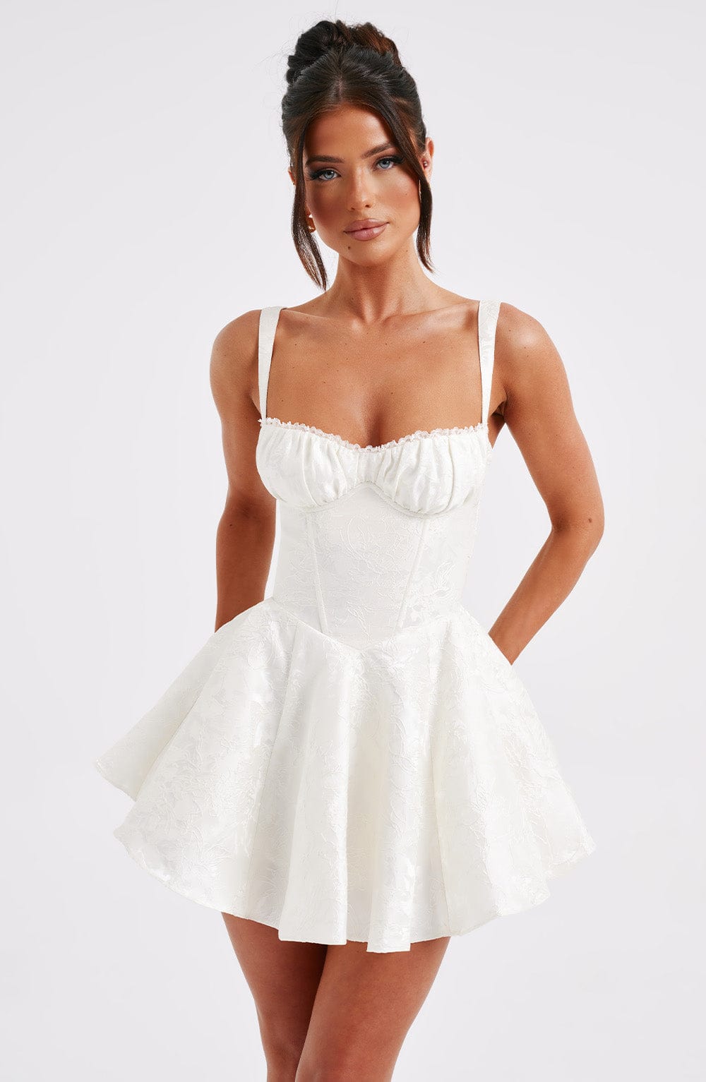 Emelie Playsuit - Ivory Playsuit Babyboo Fashion Premium Exclusive Design