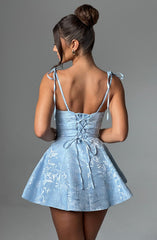 Emmie Playsuit Dress - Blue Playsuit Babyboo Fashion Premium Exclusive Design