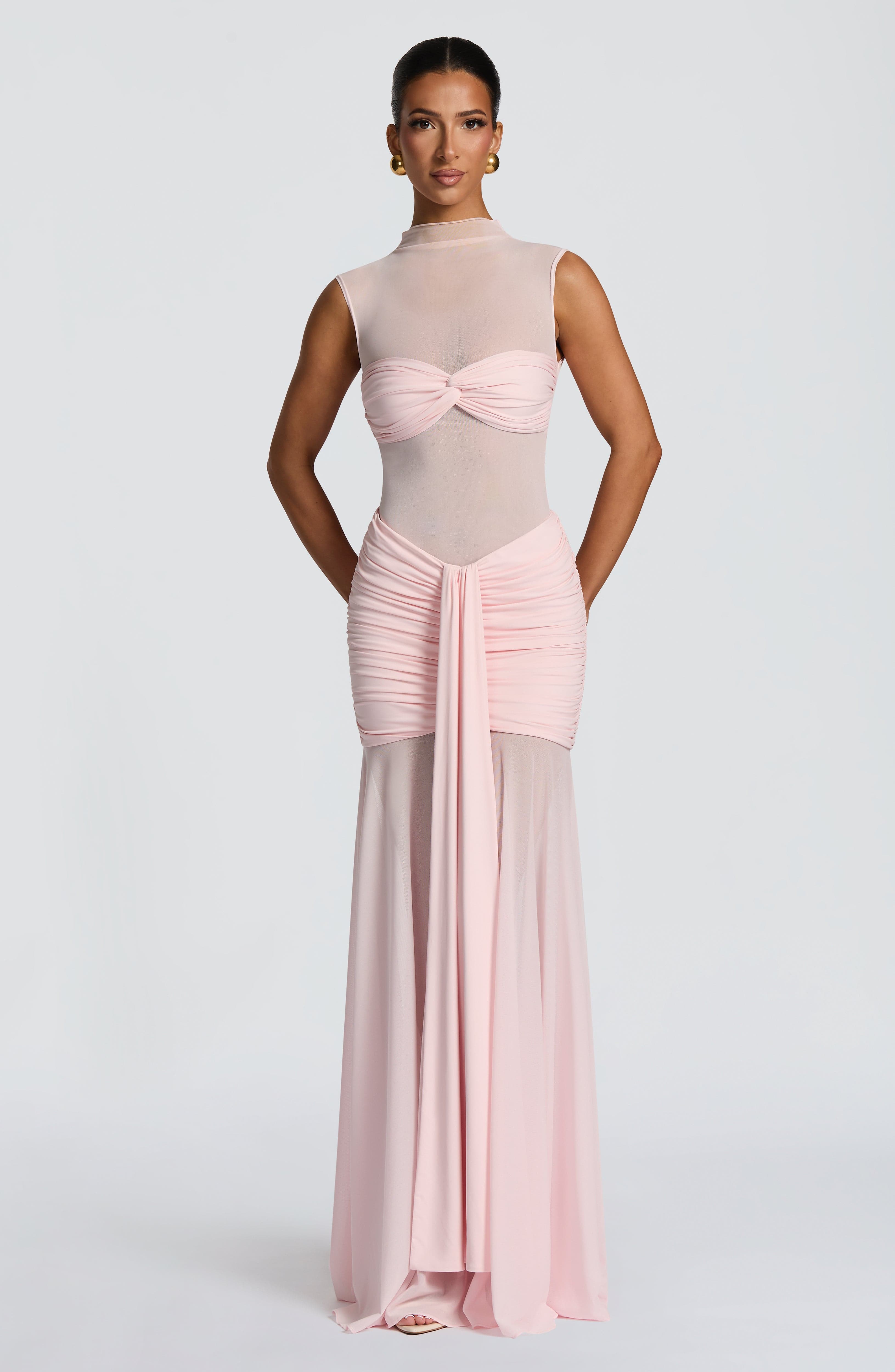 Fae Maxi Skirt - Blush Skirt Babyboo Fashion Premium Exclusive Design