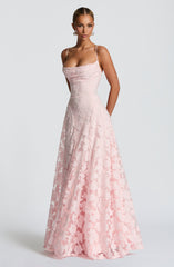 Francis Maxi Dress - Blush Dress Babyboo Fashion Premium Exclusive Design