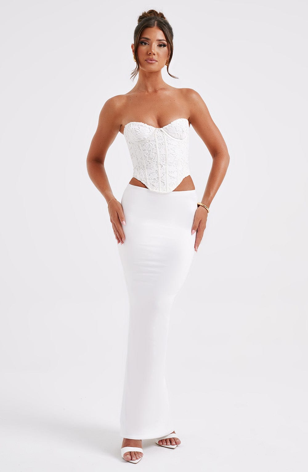 Harlow Corset - Ivory Tops Babyboo Fashion Premium Exclusive Design