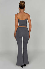 Heidi Pant - Charcoal Pants Babyboo Fashion Premium Exclusive Design