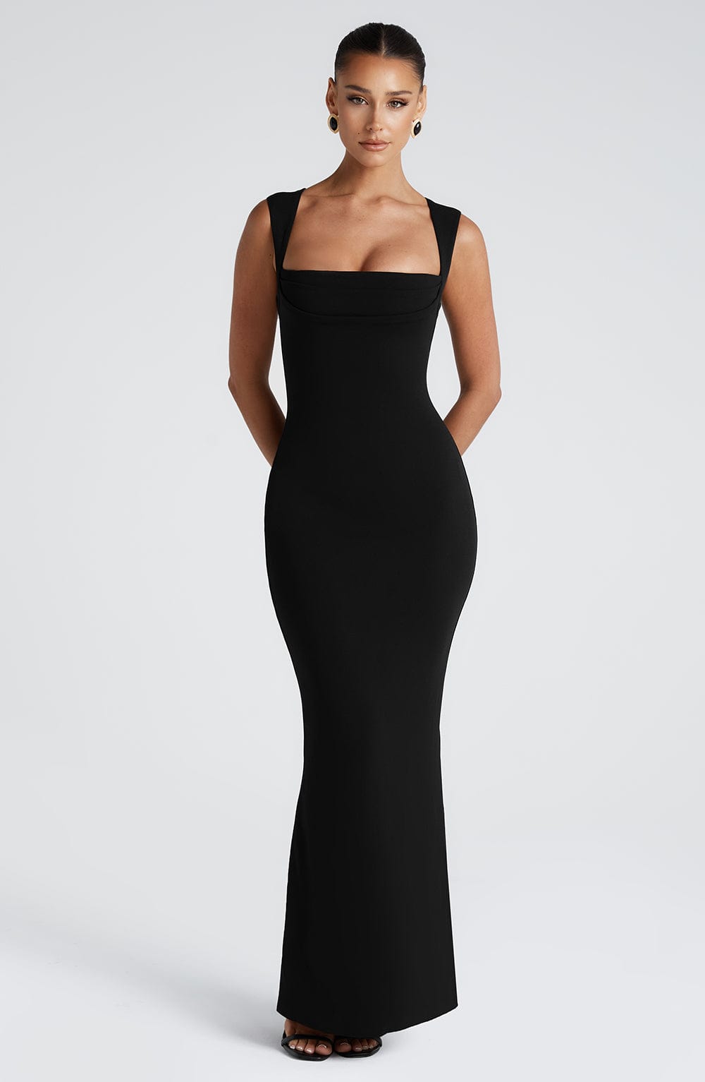Helena Maxi Dress - Black Dress Babyboo Fashion Premium Exclusive Design