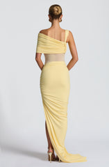 Henrietta Maxi Skirt - Lemon Skirt Babyboo Fashion Premium Exclusive Design