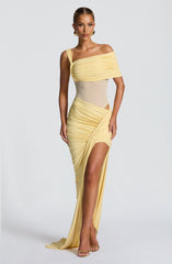 Henrietta Maxi Skirt - Lemon Skirt Babyboo Fashion Premium Exclusive Design