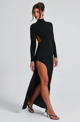 Imelda Maxi Dress - Black Dress Babyboo Fashion Premium Exclusive Design