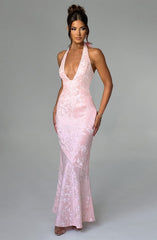 Josephine Maxi Dress - Blush Dress Babyboo Fashion Premium Exclusive Design